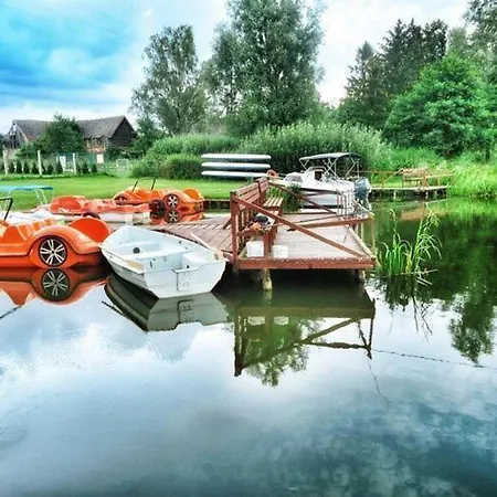 Wooden House By Ostrowieckie With Prázdninový dům *