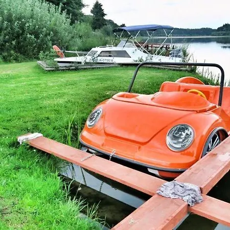 Wooden House By Ostrowieckie With Tatil Evi *