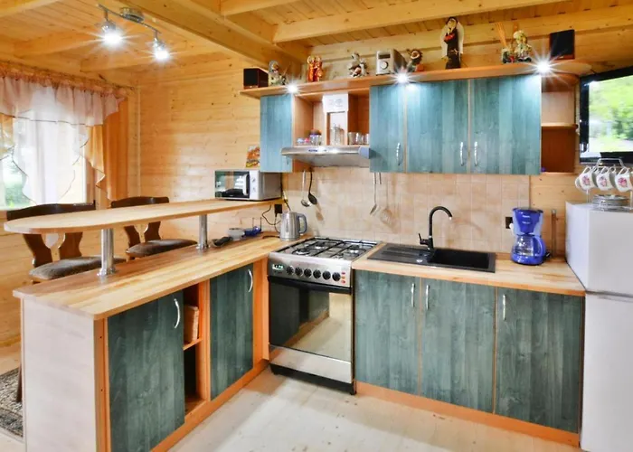 Wooden House By Ostrowieckie With *