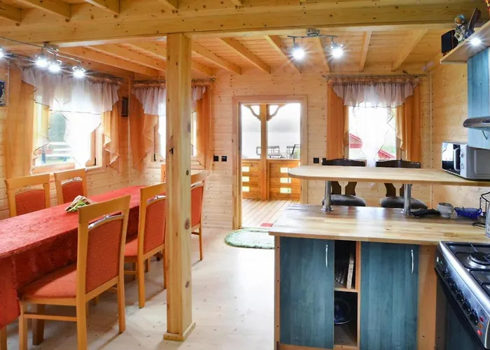 Σπίτι διακοπών Wooden House By Ostrowieckie With *